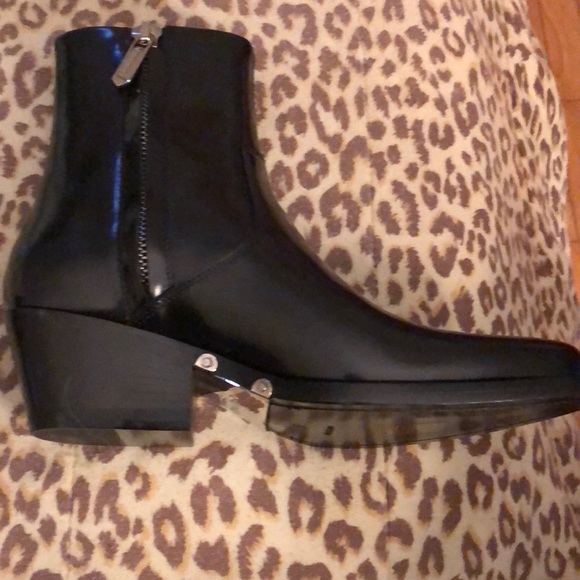 Calvin Klein x RAF Simmons 🇮🇹 Leather Ankle Boot - Picture 8 of 9